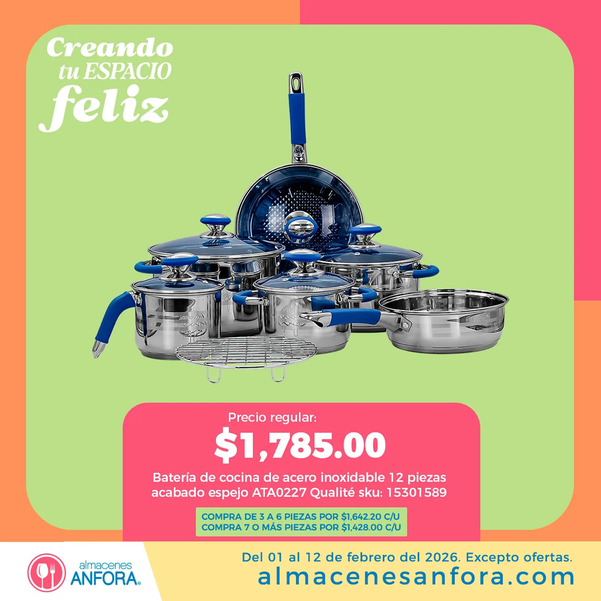 Catálogo de Catálogo Almacenes Anfora 1 de febrero al 12 de febrero 2026 - Pagina 4