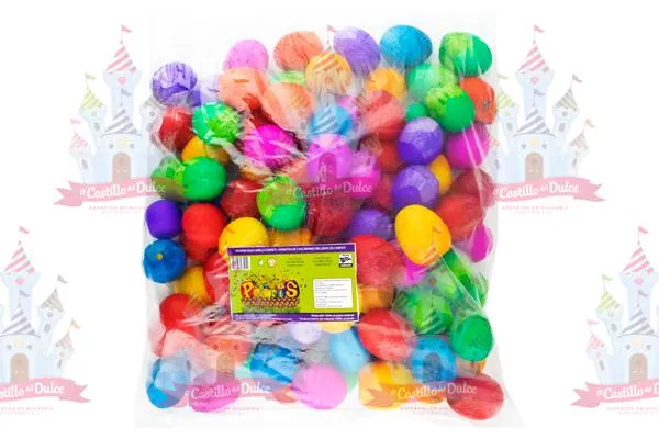 HUEVO COLORES CONFETI BOLSA 20/95 PZAS PROX PETRIS
