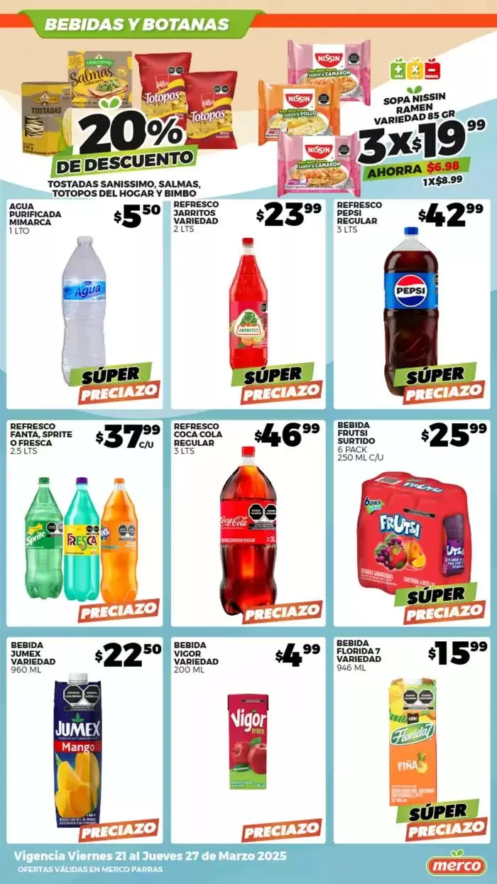 Catálogo de Pesca los Super Preciazos Cuaresma 21 de marzo al 27 de marzo 2025 - Pagina 9