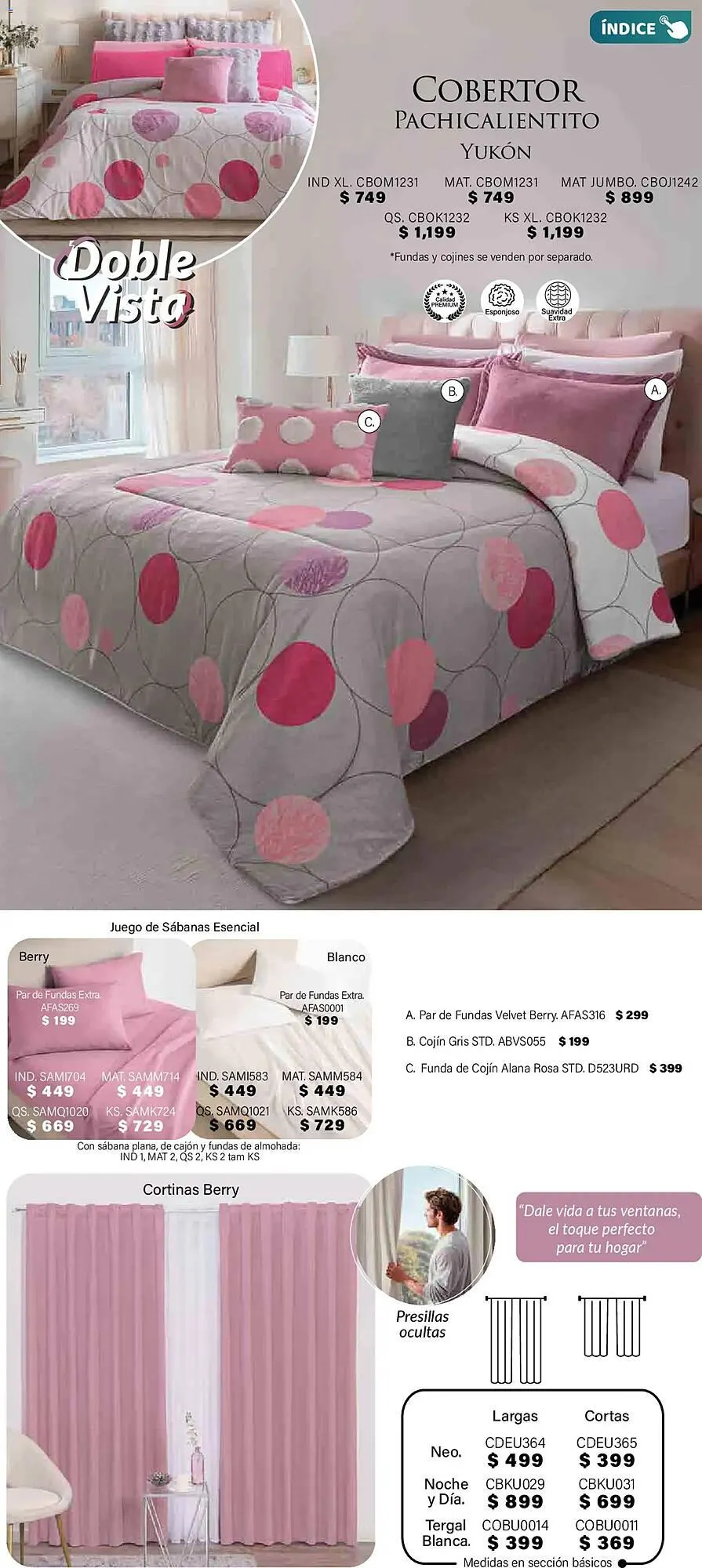 Catálogo de Catálogo Colchas Concord 1 de noviembre al 1 de febrero 2026 - Pagina 317