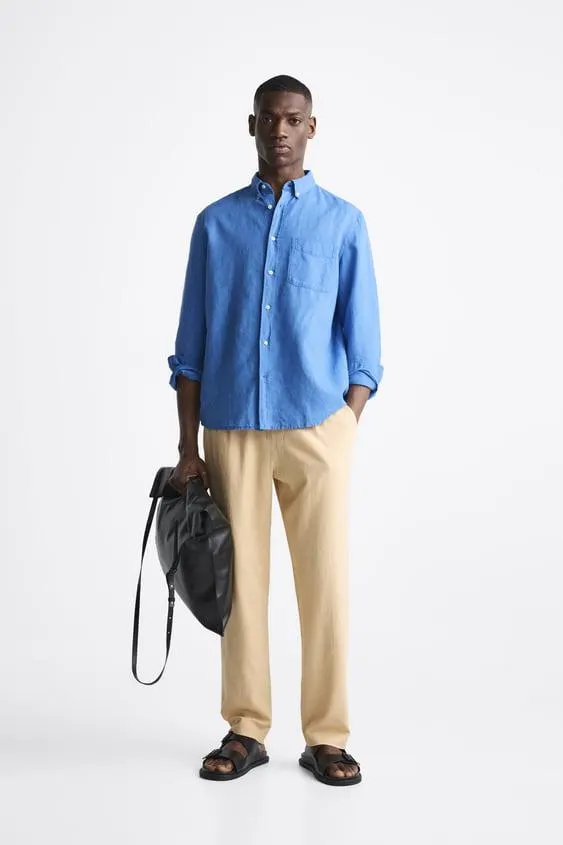 CAMISA LINO - ALGODÓN