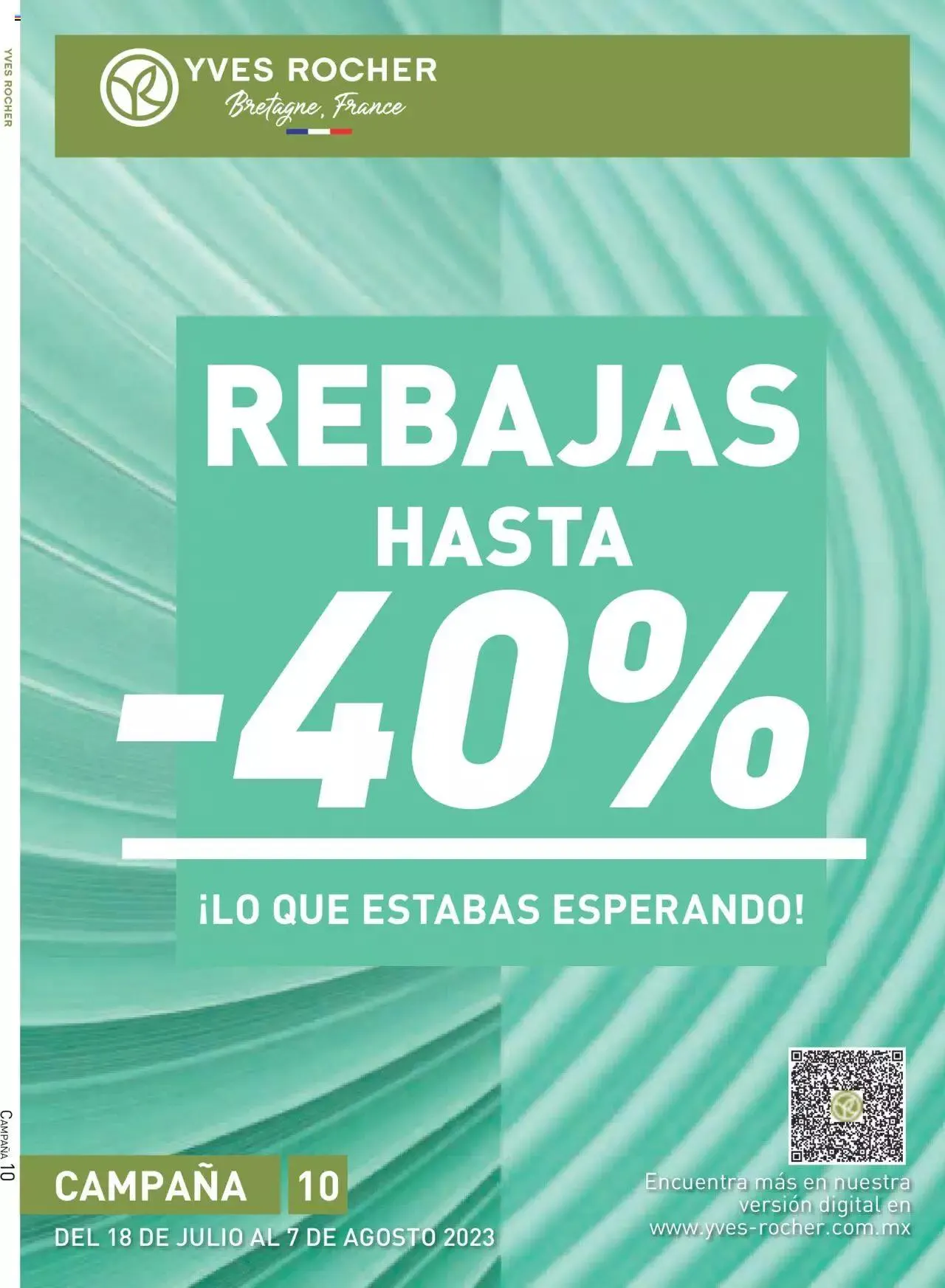 Catálogo de Yves Rocher campaña 10 2023 18 de julio al 7 de agosto 2023 - Pagina 1