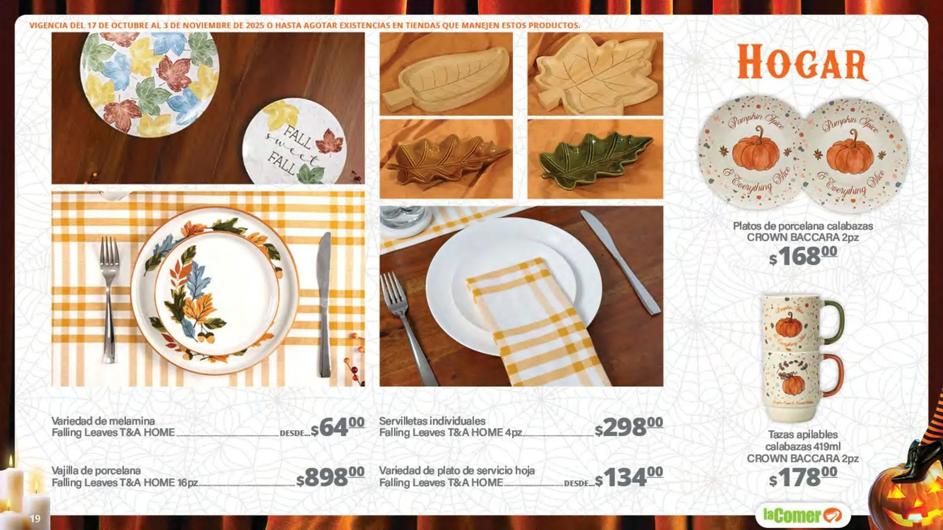 Catálogo de Folleto La Comer 17 de octubre al 3 de noviembre 2025 - Pagina 19
