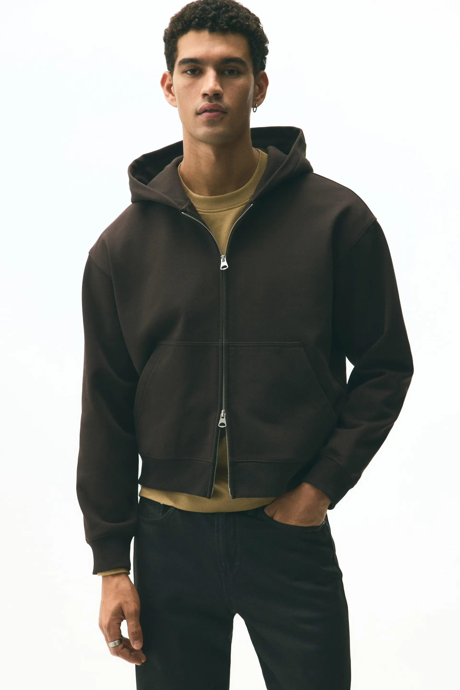 Sudadera Loose Fit de corte cuadrado