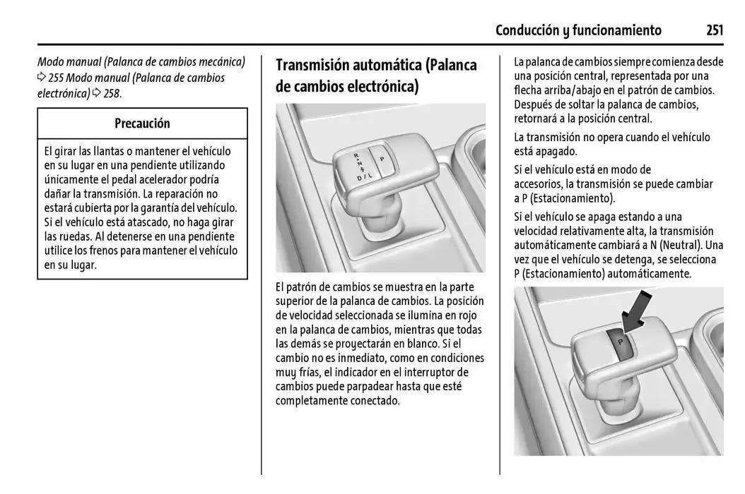 Catálogo de Cheyenne 2025 Manual del propietario 22 de enero al 31 de diciembre 2025 - Pagina 252