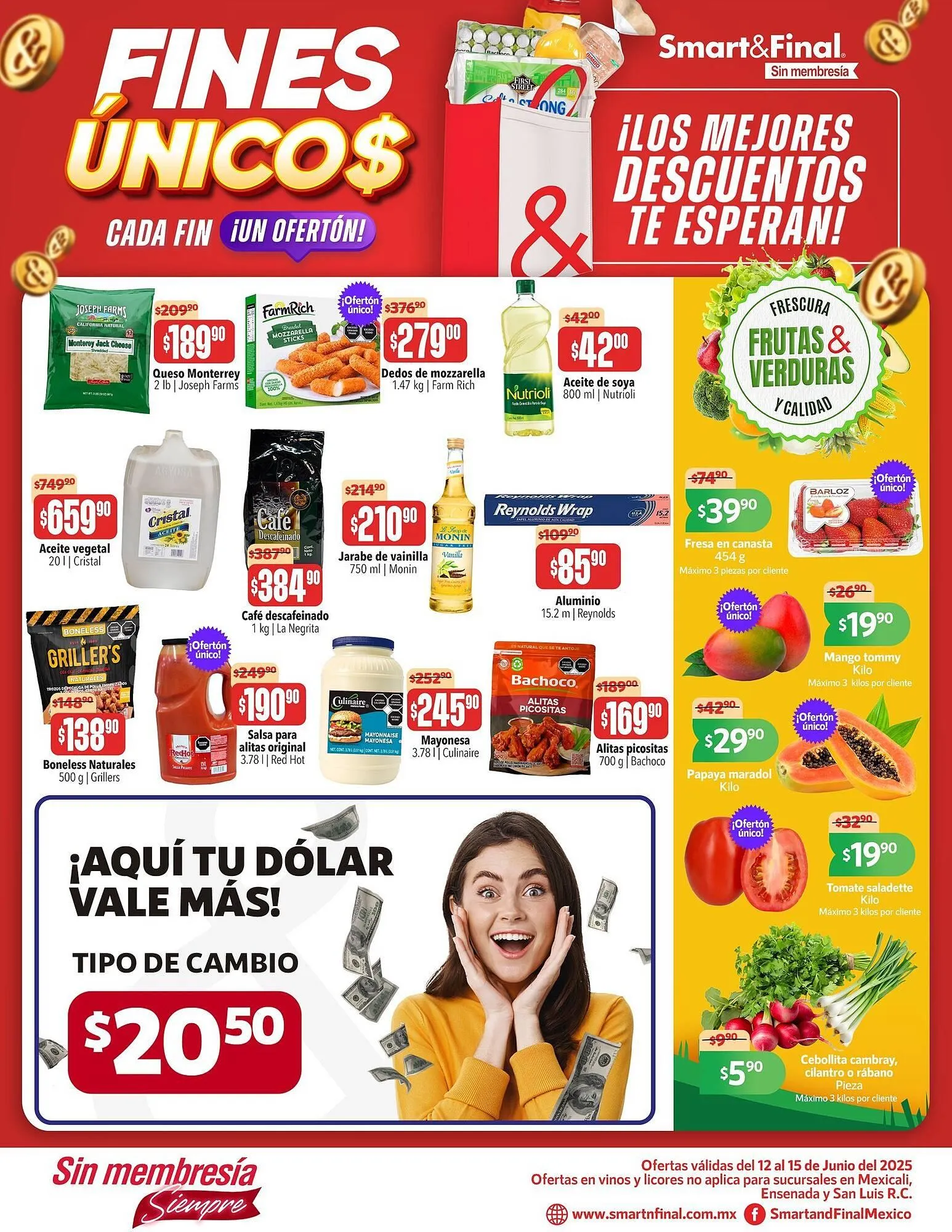 Catálogo de Catálogo Smart & Final 12 de junio al 15 de junio 2025 - Pagina 1