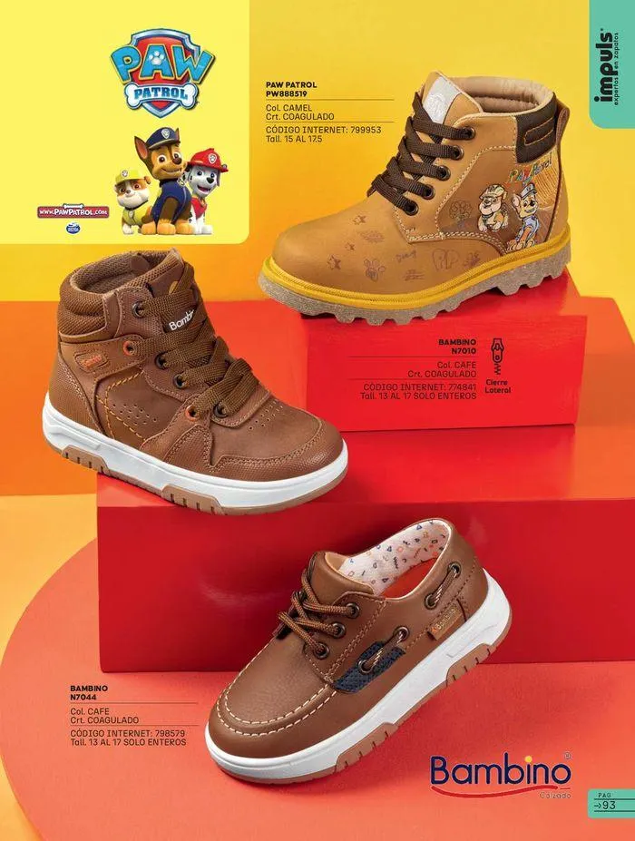 Catálogo de IMPULS Niño Verano-Otoño 5 de julio al 15 de noviembre 2024 - Pagina 95