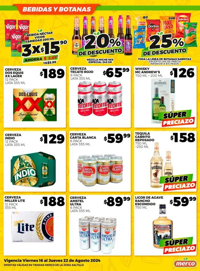 Catálogo de Merco - Lista con tu Lista 16 de agosto al 22 de agosto 2024 - Pagina 10