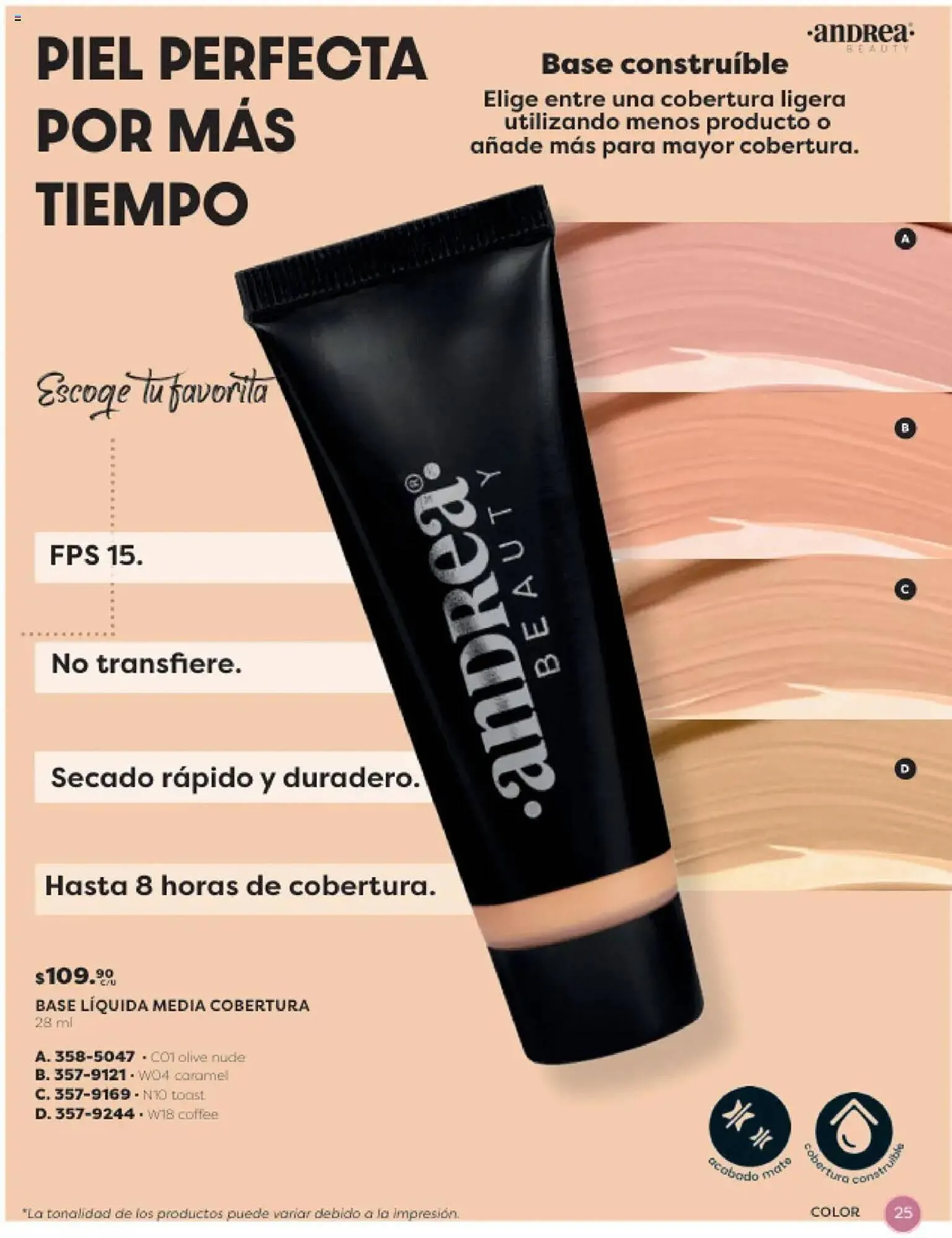 Catálogo de Catálogo Andrea 13 de julio al 24 de agosto 2025 - Pagina 25