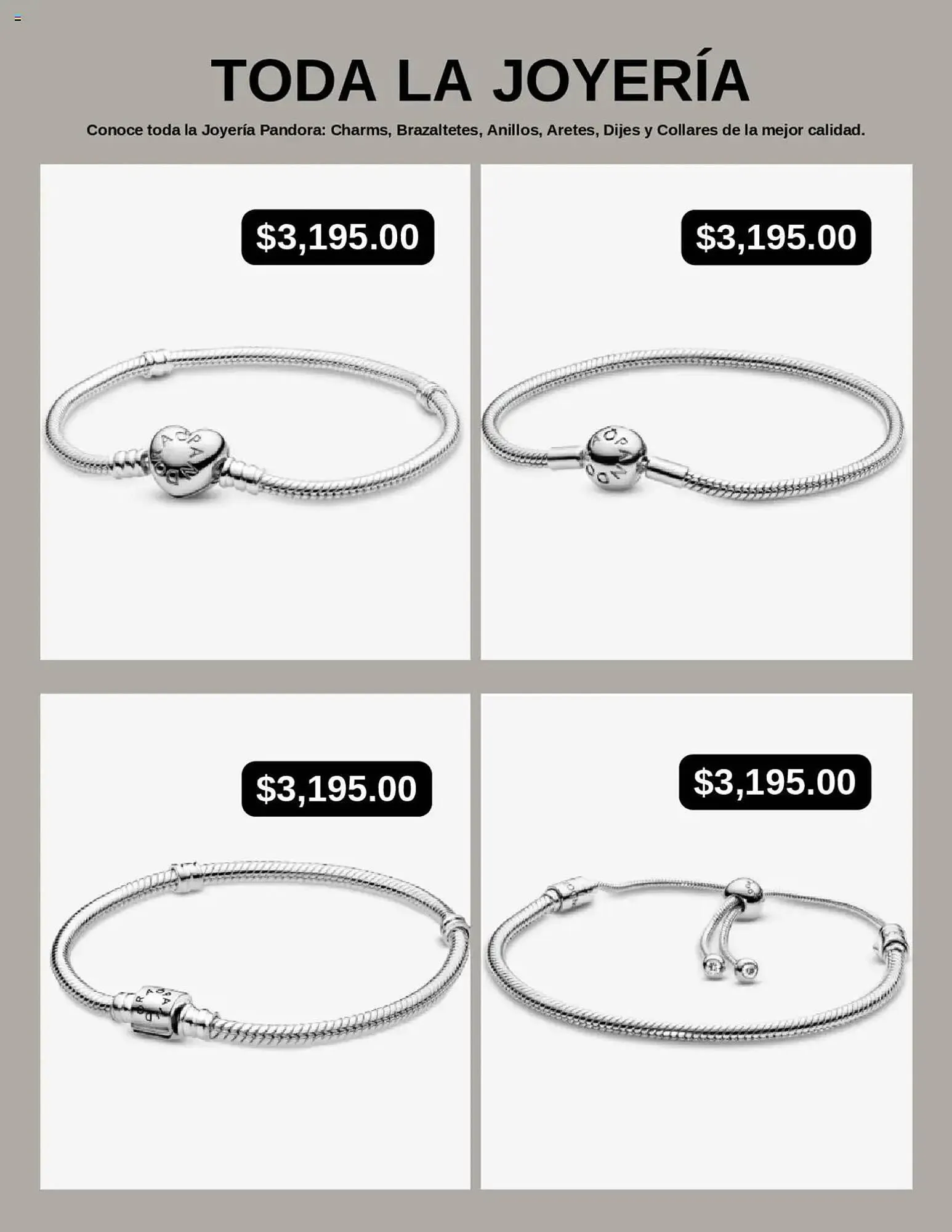 Catálogo de Catálogo Pandora 22 de abril al 19 de mayo 2025 - Pagina 2