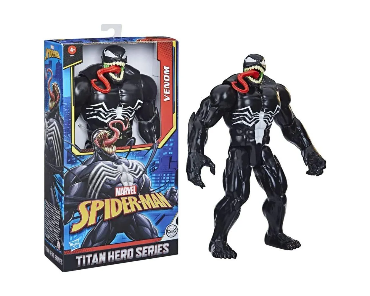 Spider Man Marvel Titan Hero Series Deluxe Venom