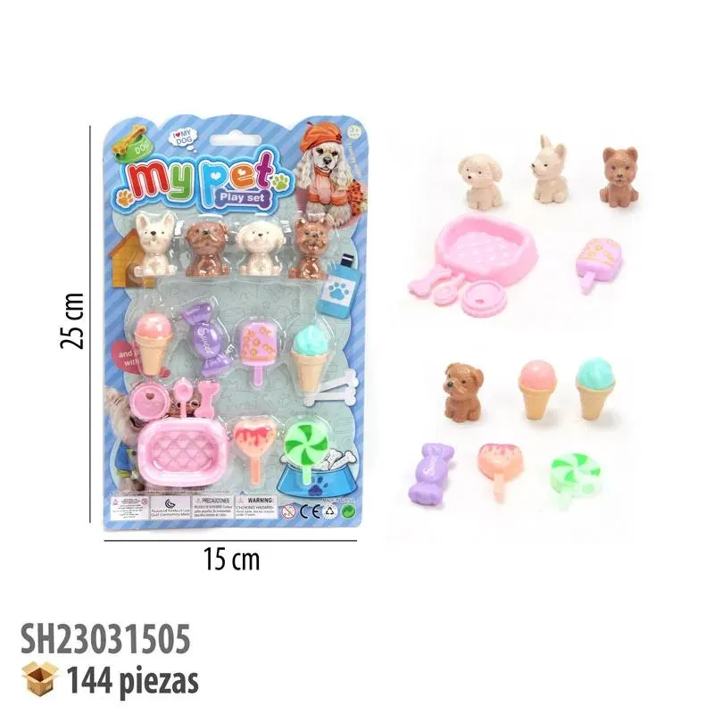 MASCOTAS CON ACCESORIOS