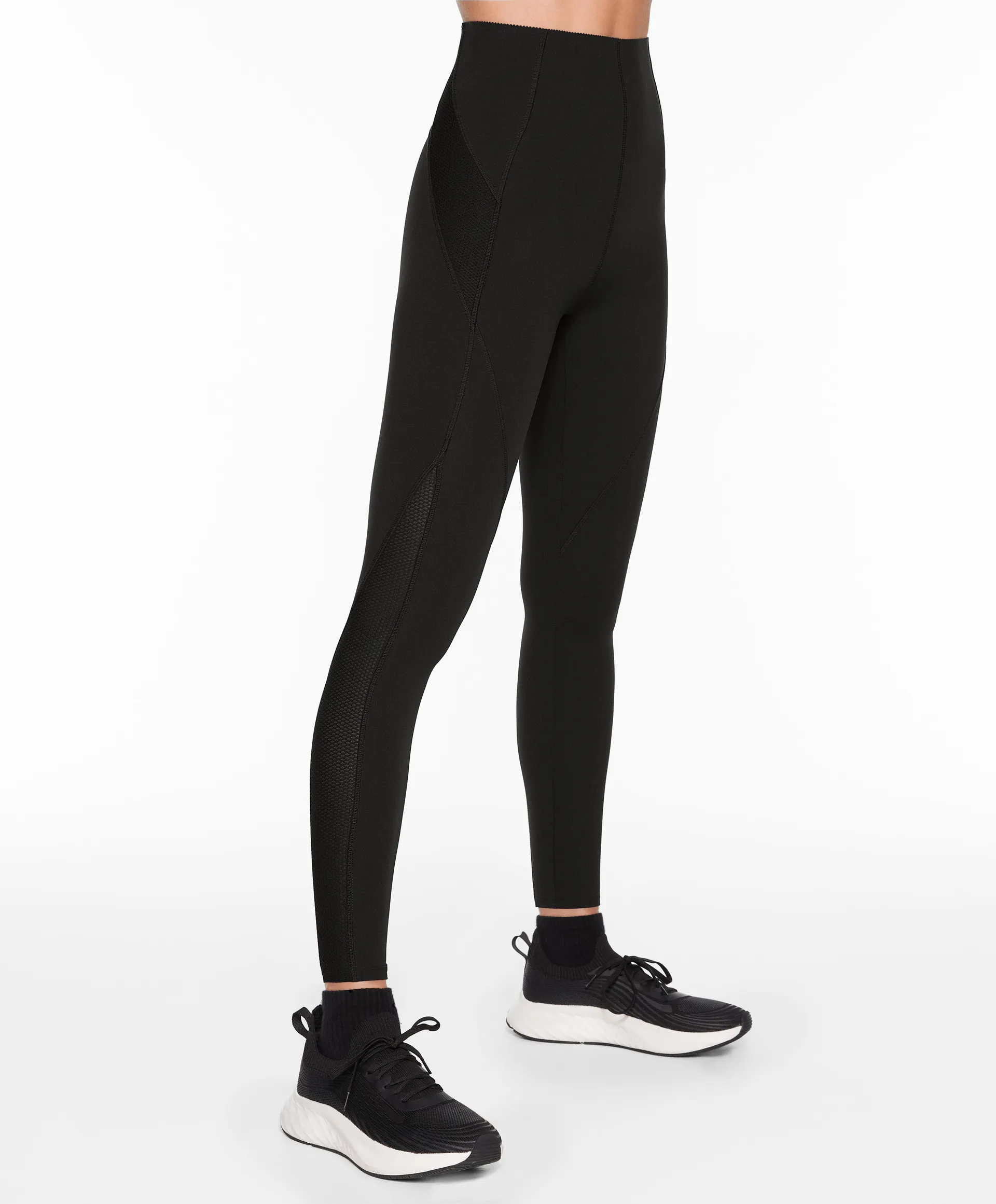 Leggings tobilleros compressive mesh 65 cm