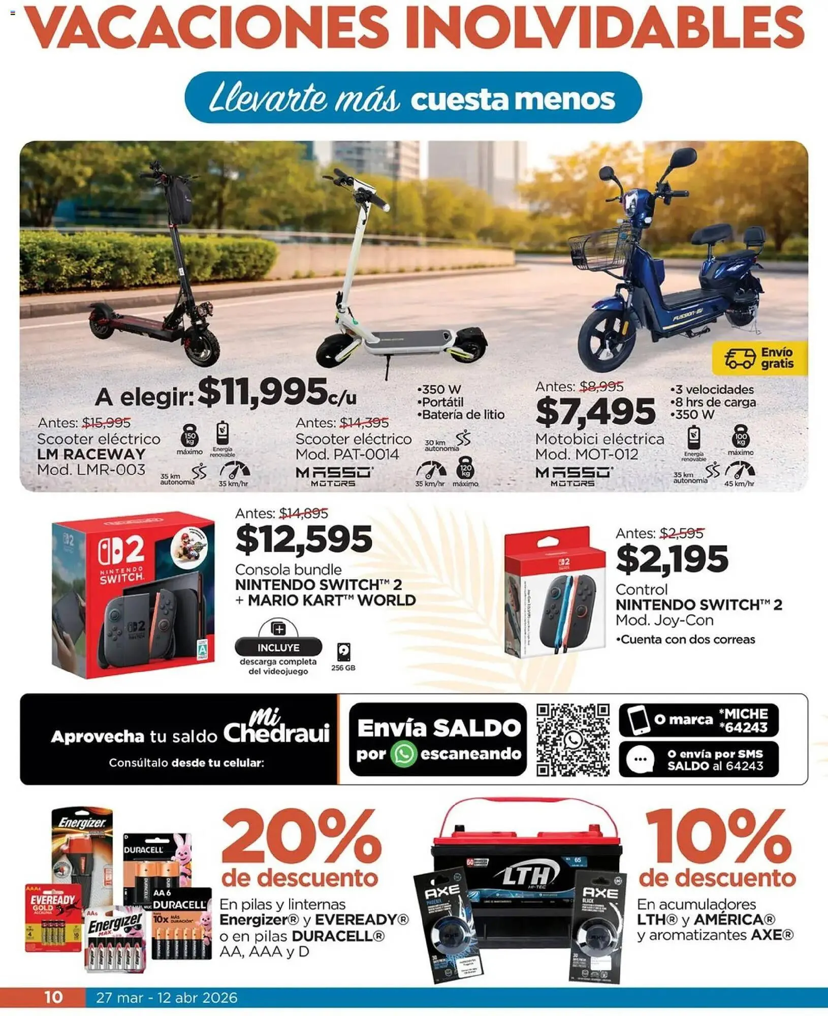Catálogo de Folleto Chedraui 27 de marzo al 12 de abril 2026 - Pagina 10