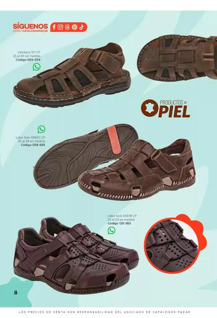 Catálogo de Pakar Hombre 31 de enero al 31 de agosto 2025 - Pagina 8