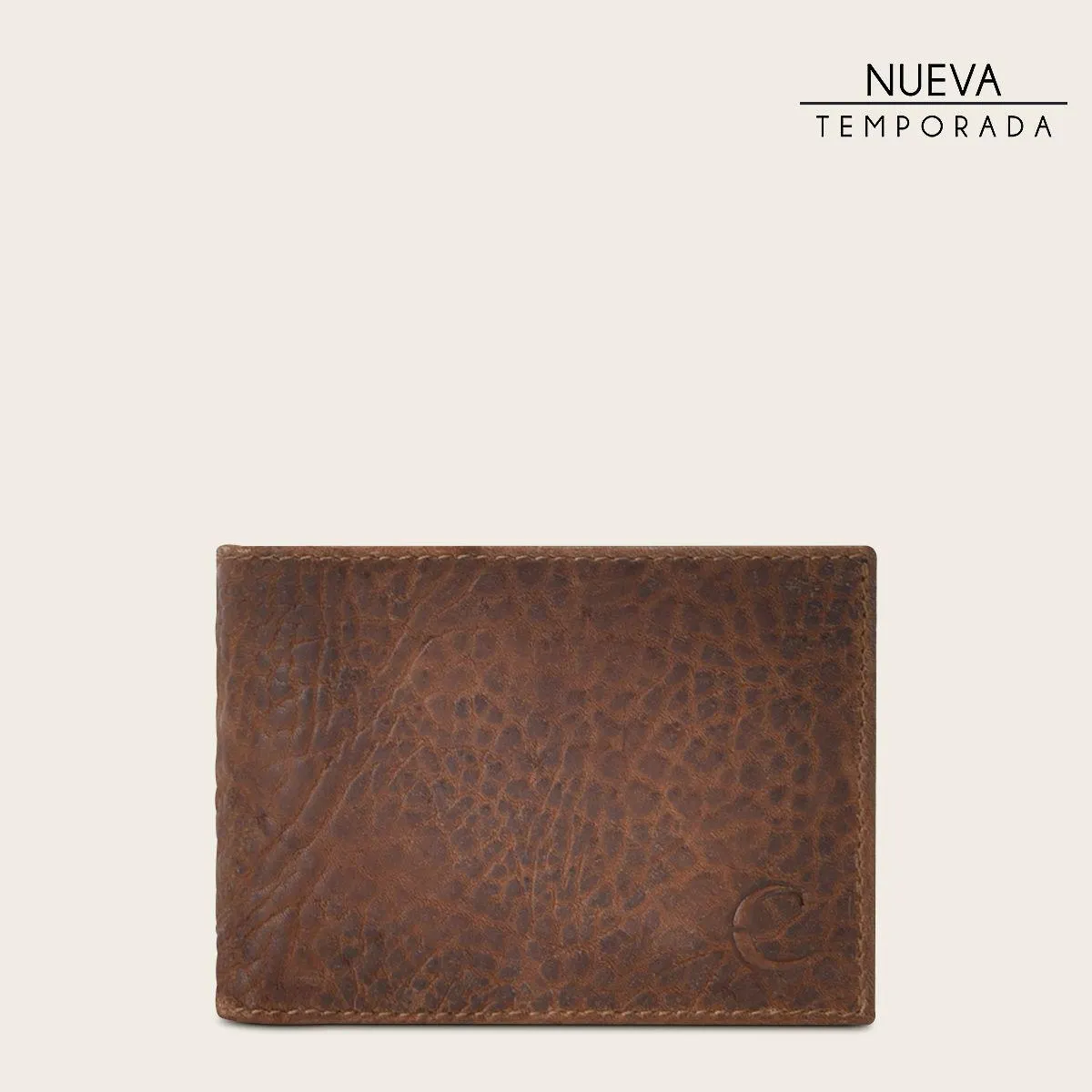 Billetera para caballero en piel genuina.