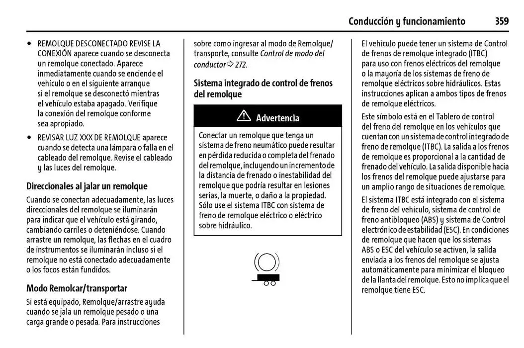Catálogo de Cheyenne 2025 Manual del propietario 22 de enero al 31 de diciembre 2025 - Pagina 360