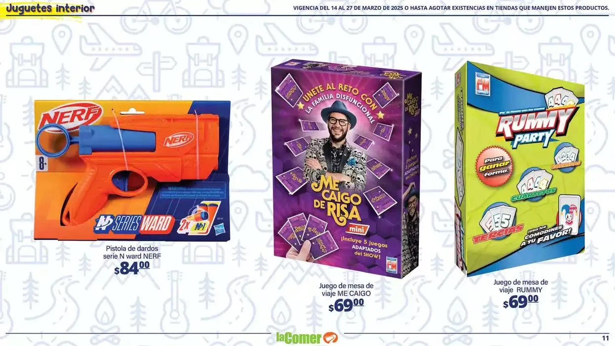 Catálogo de Vacaciones La Comer 14 de marzo al 27 de marzo 2025 - Pagina 11
