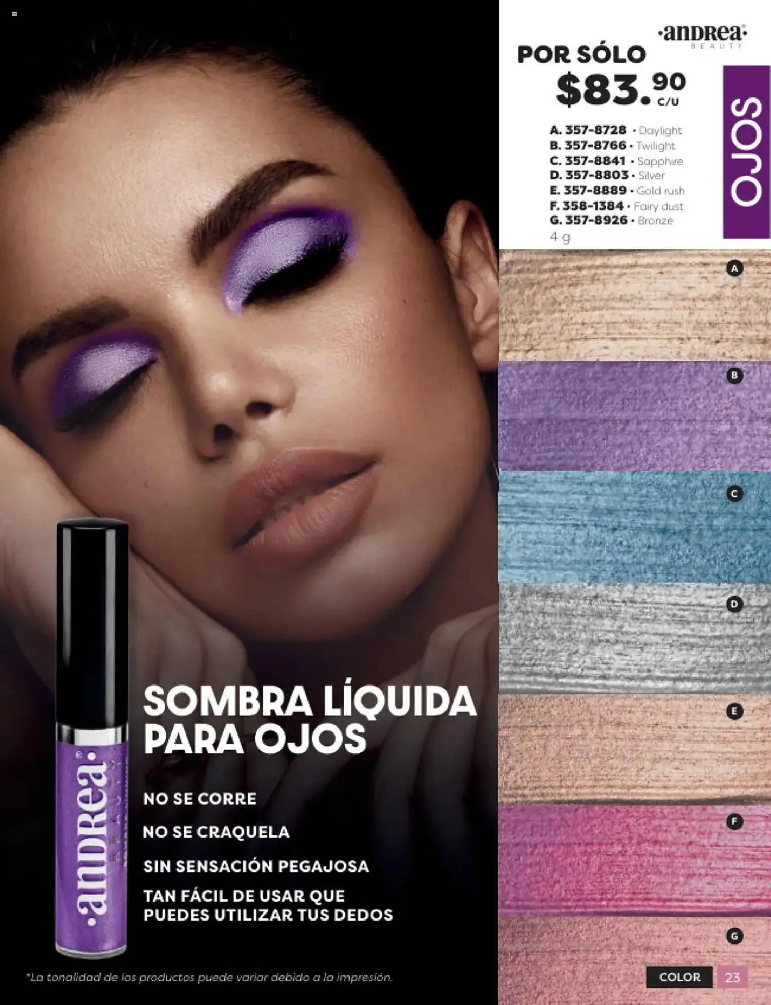 Catálogo de Catálogo Andrea 3 de octubre al 19 de octubre 2025 - Pagina 23