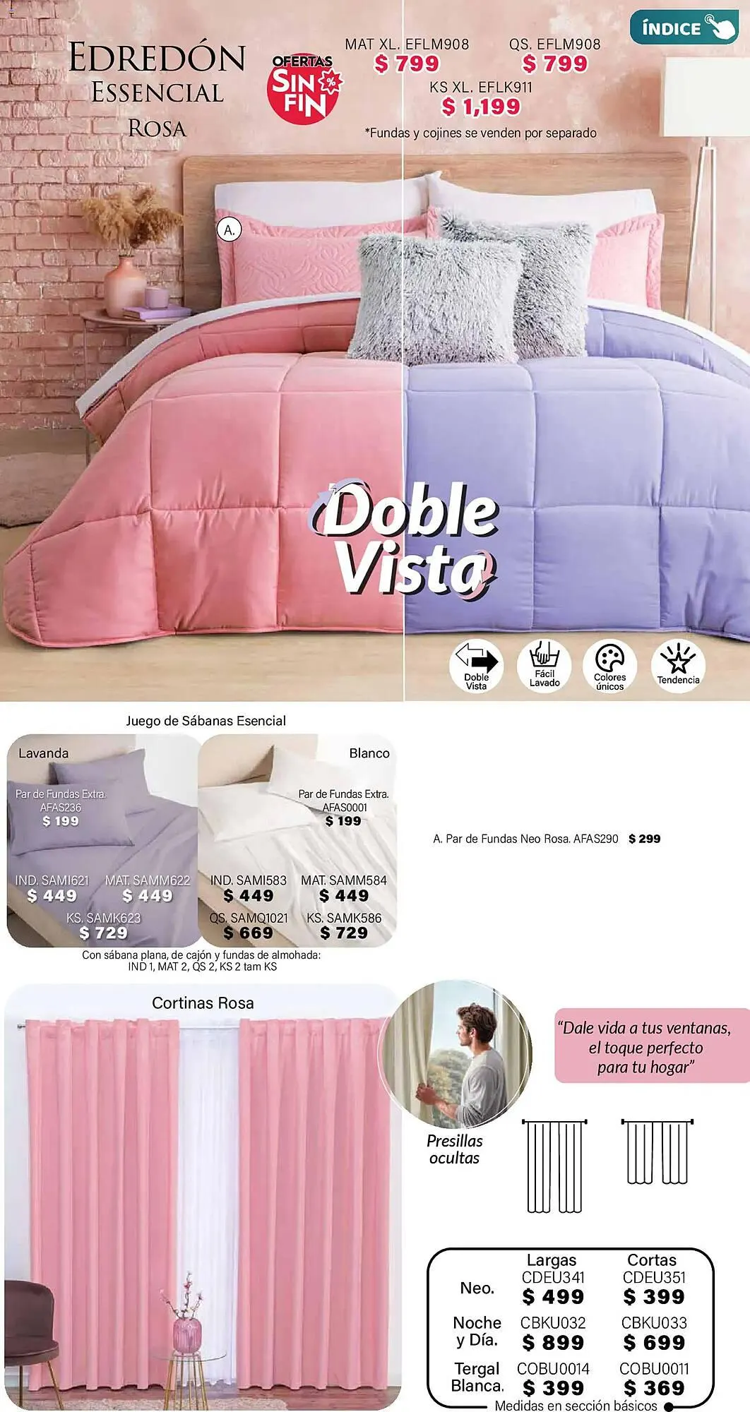 Catálogo de Catálogo Colchas Concord 1 de noviembre al 1 de febrero 2026 - Pagina 157
