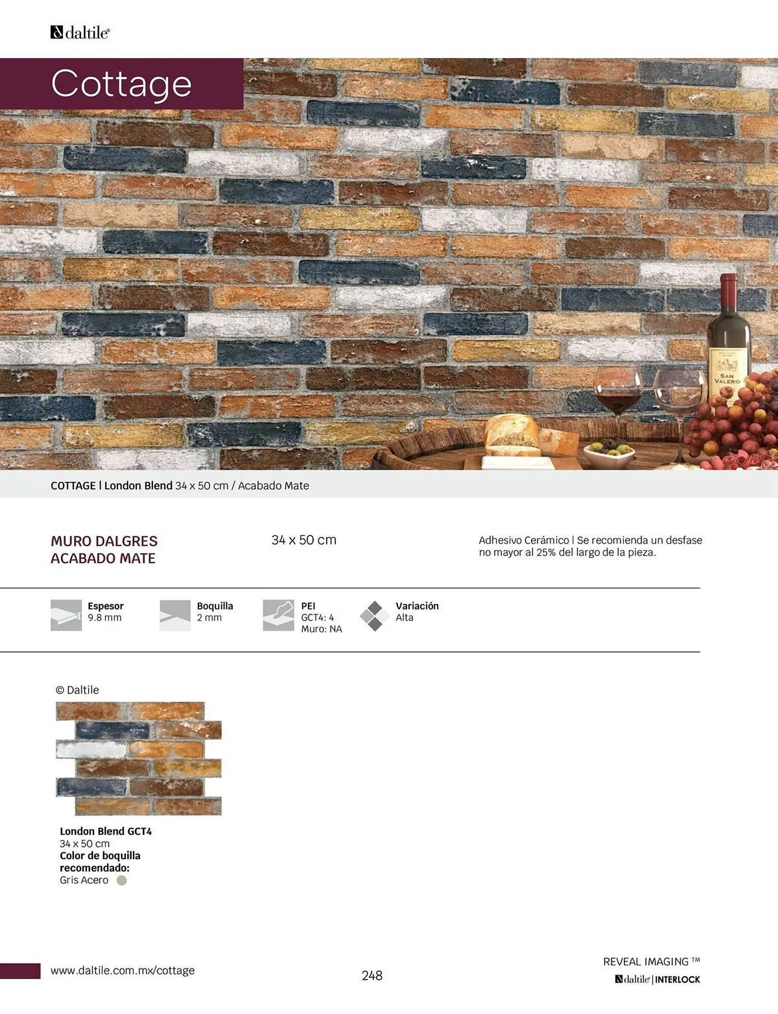Catálogo de Catálogo Daltile 1 de enero al 31 de diciembre 2024 - Pagina 248