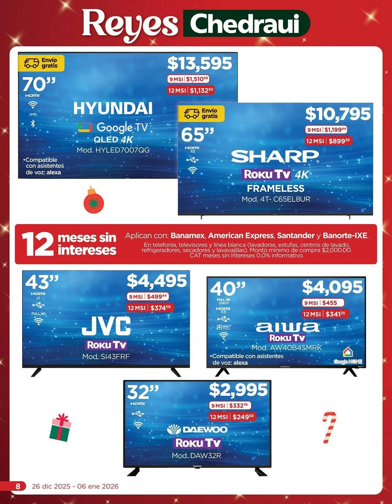Catálogo de Folleto Chedraui 26 de diciembre al 6 de enero 2026 - Pagina 8