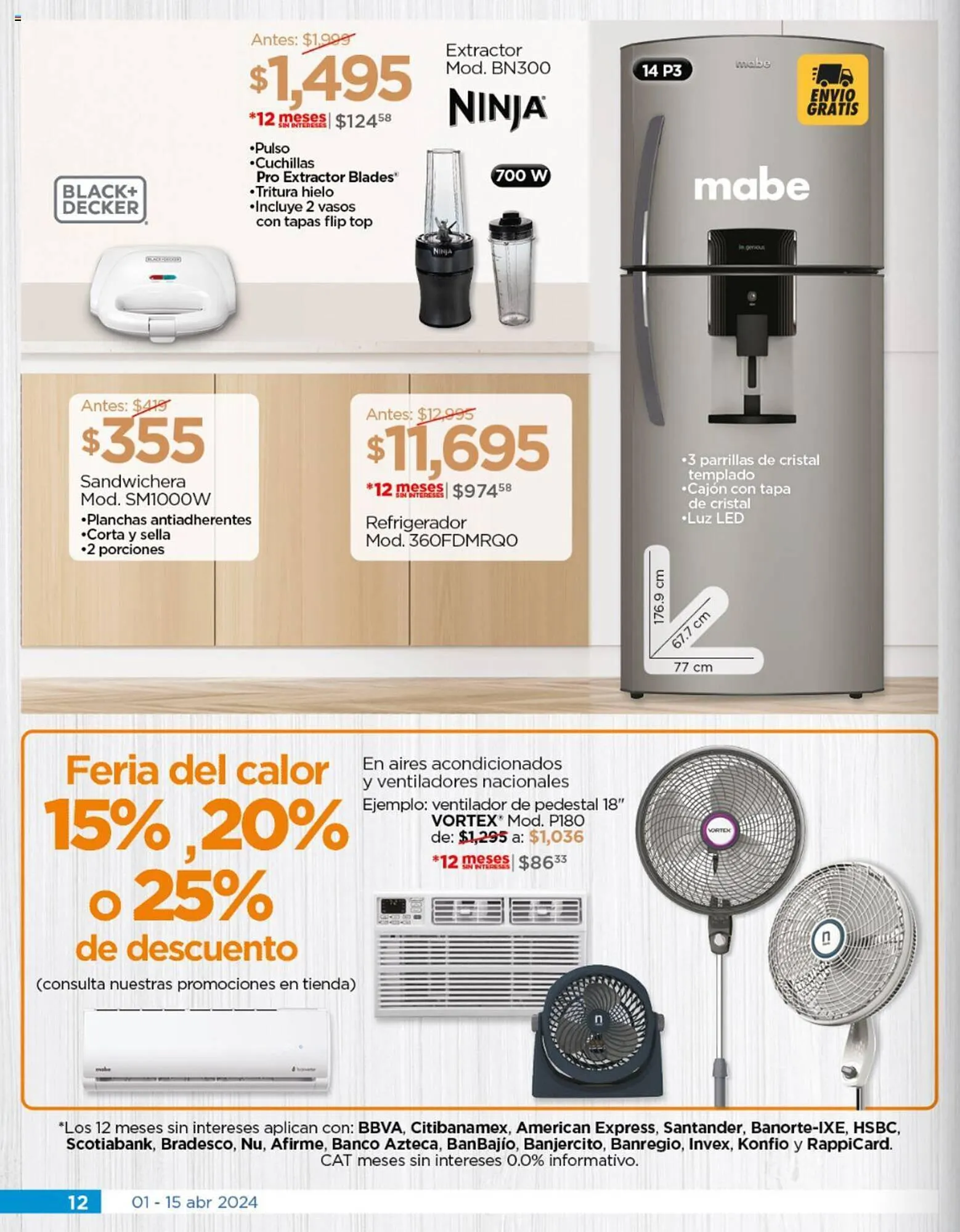 Catálogo de Catálogo Chedraui 1 de abril al 15 de abril 2024 - Pagina 12