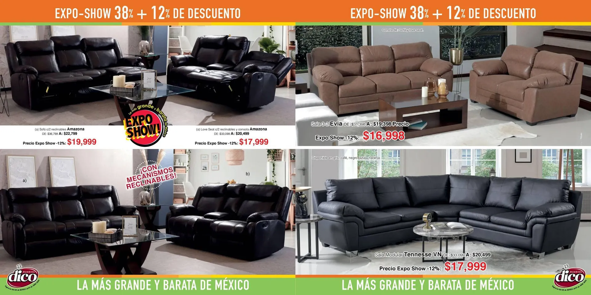 Catálogo de Catálogo Muebles Dico 29 de marzo al 9 de abril 2024 - Pagina 12