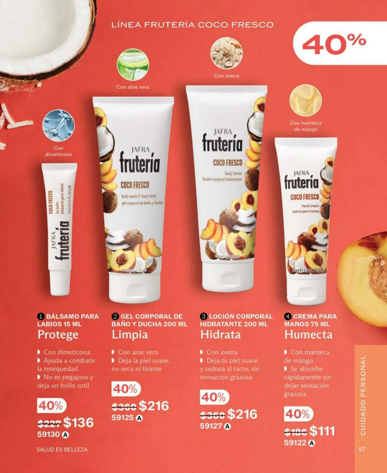 Catálogo de Jafra Oferta actual 15 de junio al 29 de junio 2025 - Pagina 97