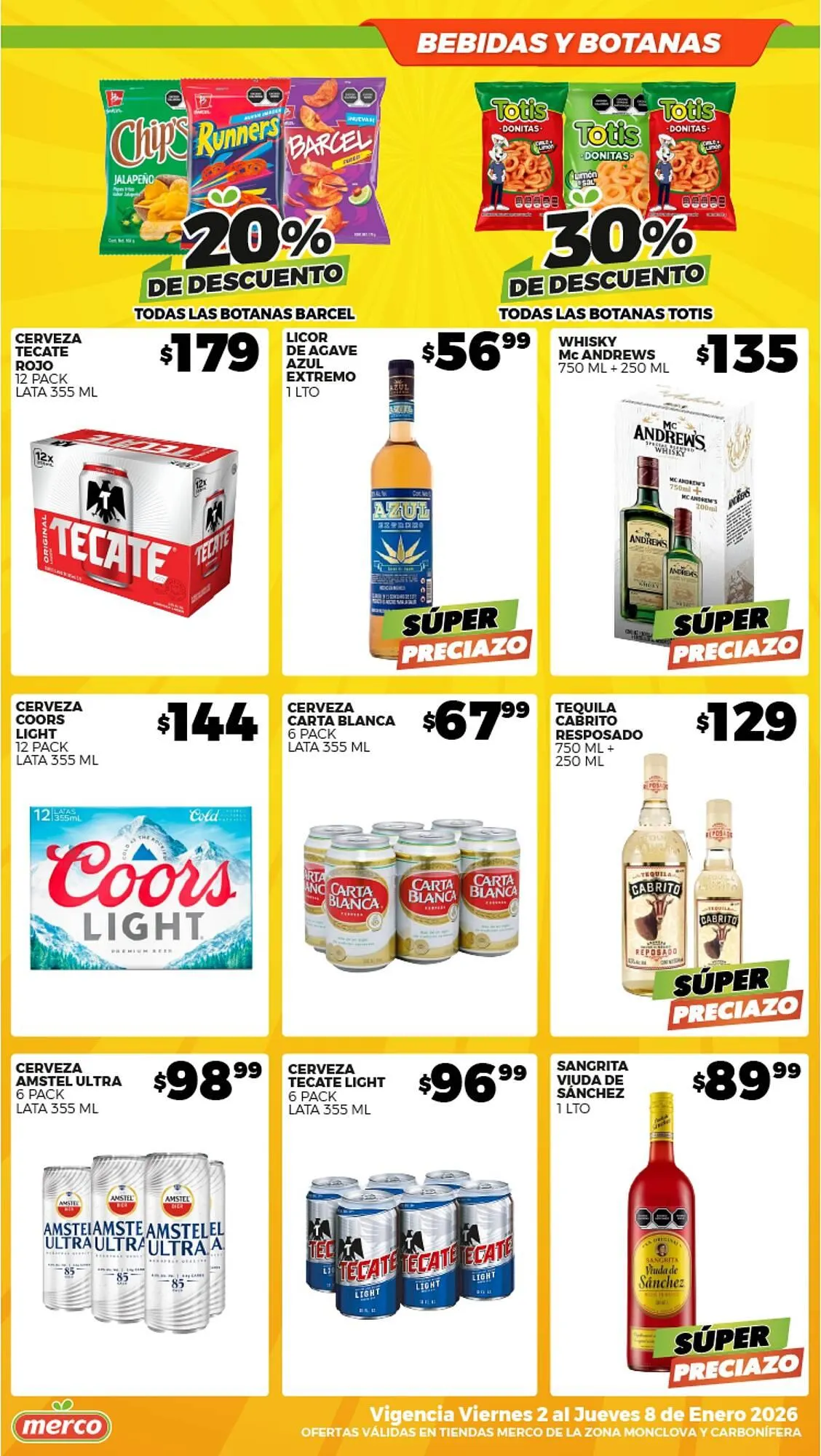 Catálogo de Folleto Merco 2 de enero al 8 de enero 2026 - Pagina 10