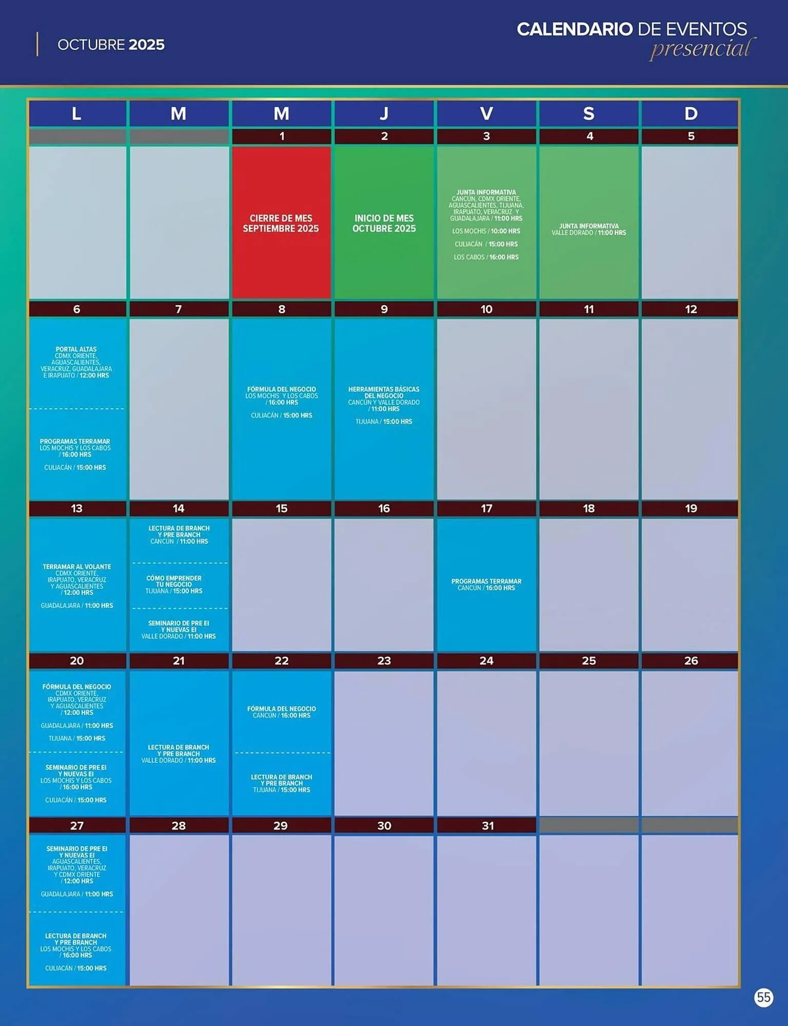 Catálogo de Catálogo Terramar Brands 2 de octubre al 31 de octubre 2025 - Pagina 55