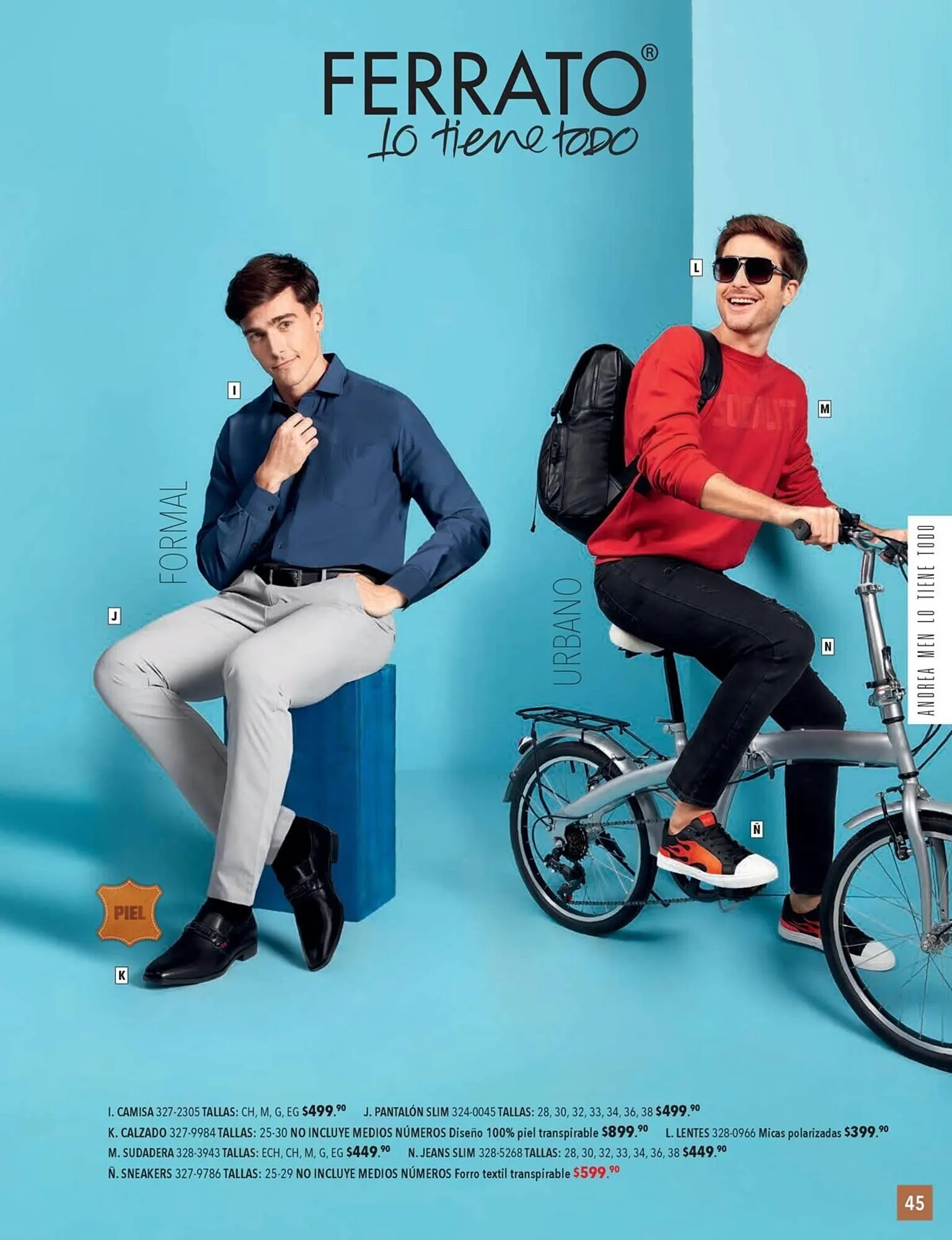 Catálogo de Catálogo Andrea 4 de septiembre al 27 de enero 2024 - Pagina 45