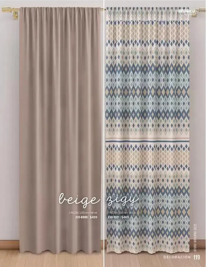 Catálogo de ANDREA - ANDREA HOME 26 de agosto al 25 de enero 2025 - Pagina 21