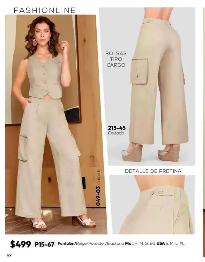 Catálogo de Catálogo Cklass Ropa Complemento de Verano 2025 México 1 de marzo al 30 de septiembre 2025 - Pagina 130