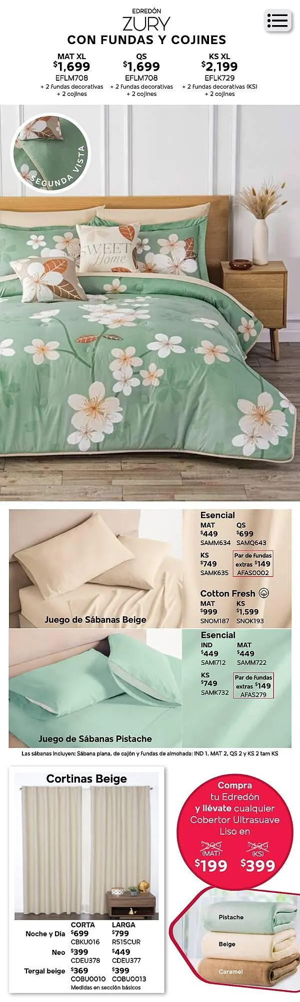 Catálogo de Catálogo Colchas Concord 26 de agosto al 31 de diciembre 2024 - Pagina 17