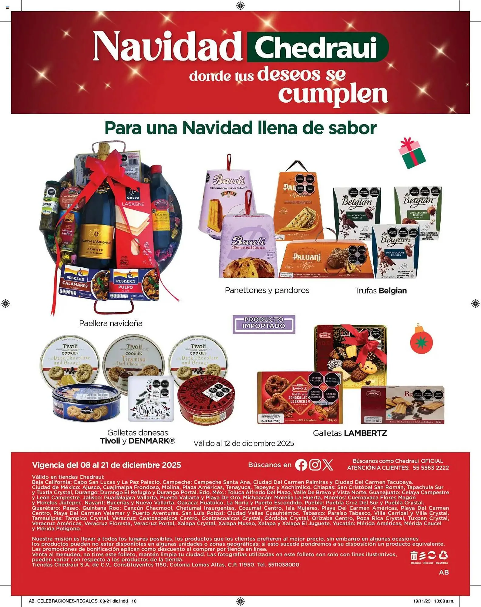 Catálogo de Folleto Chedraui 8 de diciembre al 22 de diciembre 2025 - Pagina 16