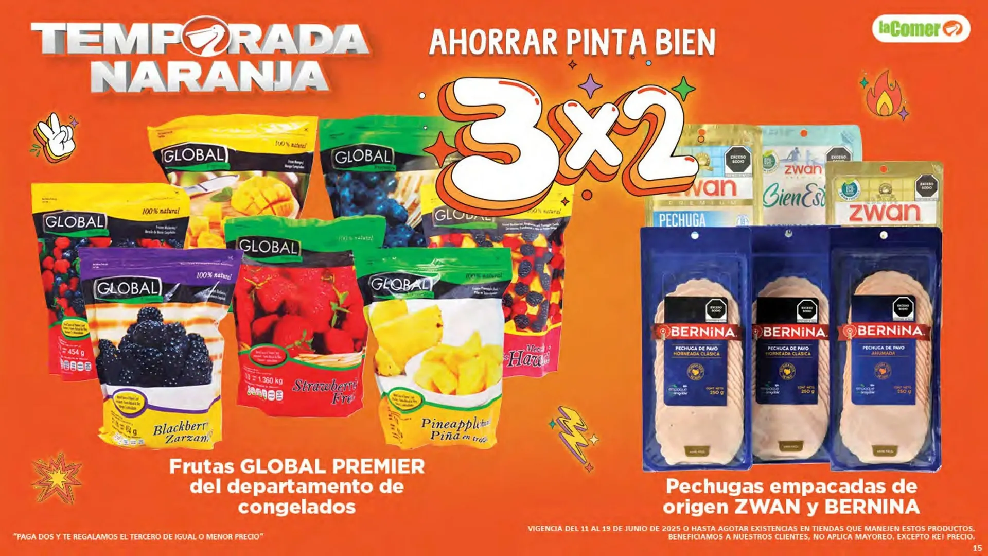 Catálogo de Catálogo La Comer 11 de junio al 19 de junio 2025 - Pagina 15