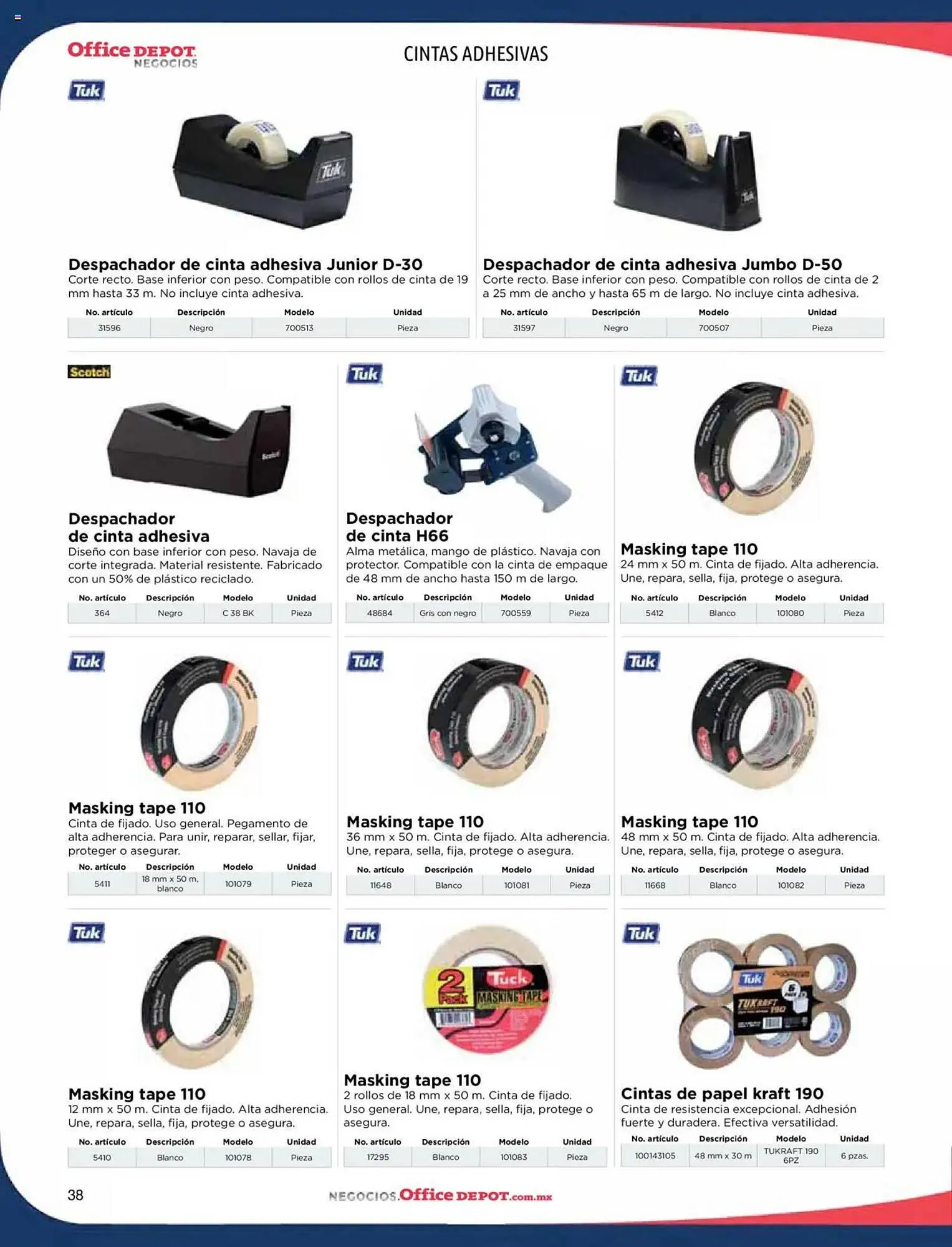 Catálogo de Catálogo Office Depot 9 de enero al 31 de diciembre 2025 - Pagina 40