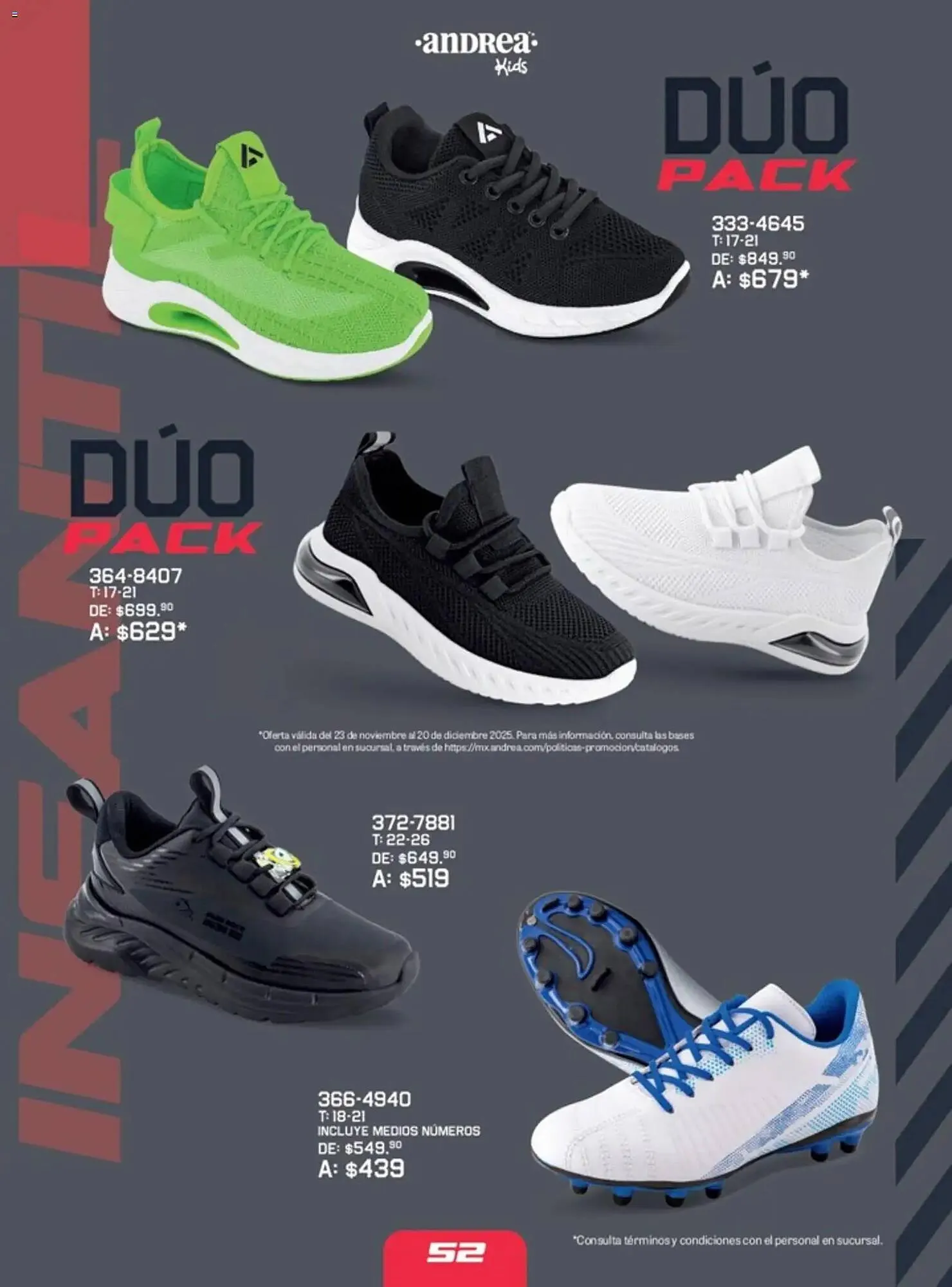 Catálogo de Catálogo Andrea 23 de noviembre al 20 de diciembre 2025 - Pagina 52