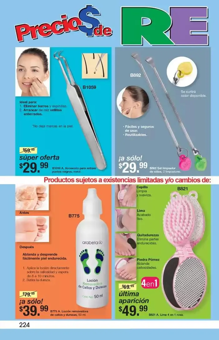 Catálogo de Arabela Campaña 01 4 de diciembre al 26 de diciembre 2024 - Pagina 224