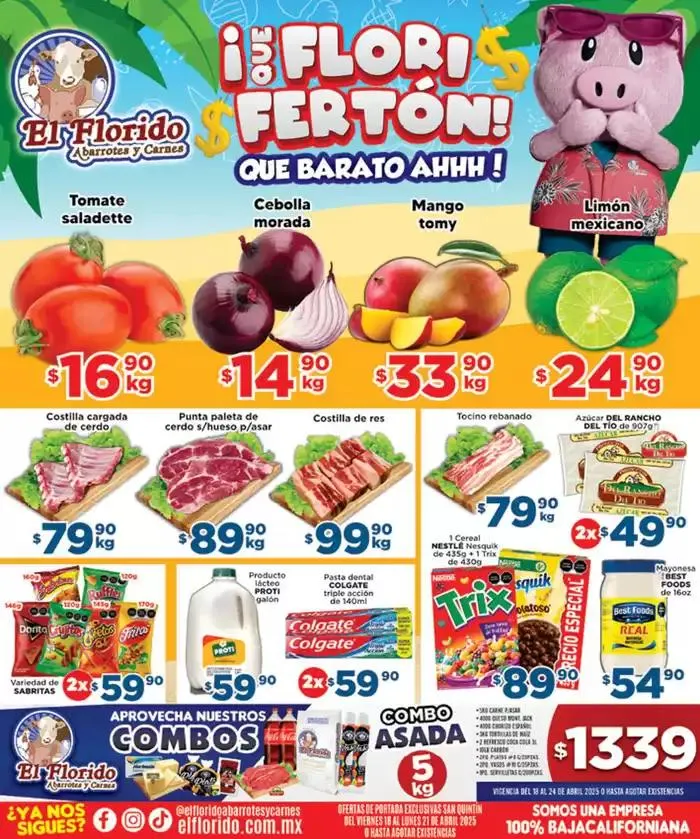 Catálogo de Ahorra ahora con nuestras ofertas 18 de abril al 21 de abril 2025 - Pagina 1