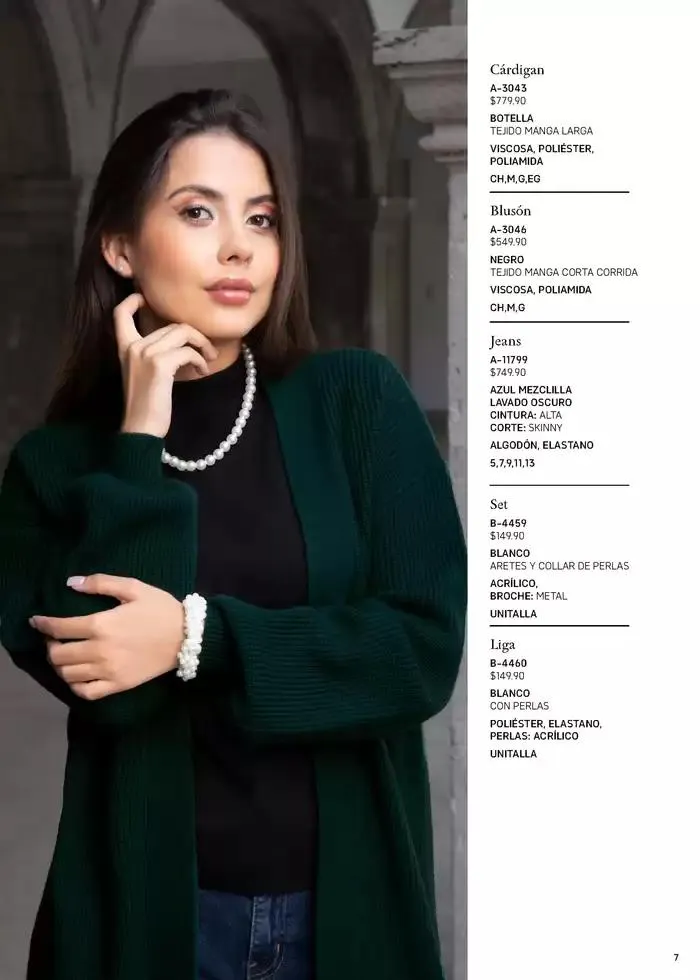 Catálogo de Catálogo Invierno 2024 9 de octubre al 31 de enero 2025 - Pagina 7