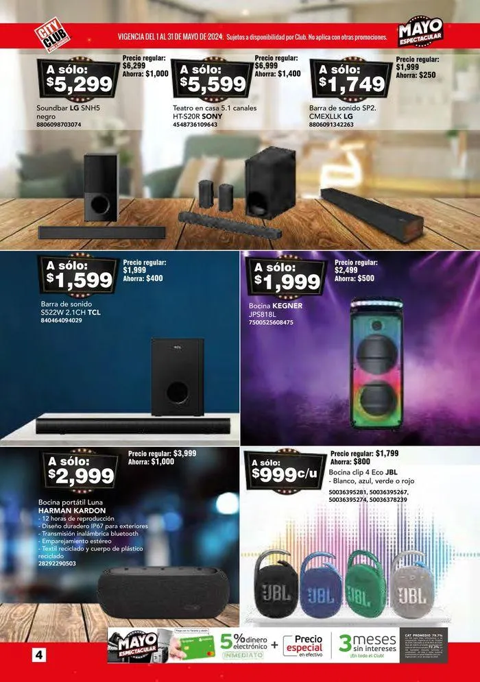Catálogo de Mayo Espectacular 2 de mayo al 31 de mayo 2024 - Pagina 4