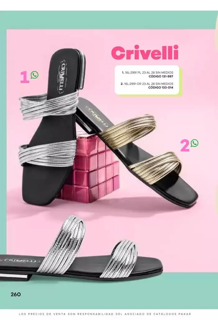 Catálogo de Pakar Sandalia 31 de enero al 31 de mayo 2025 - Pagina 260