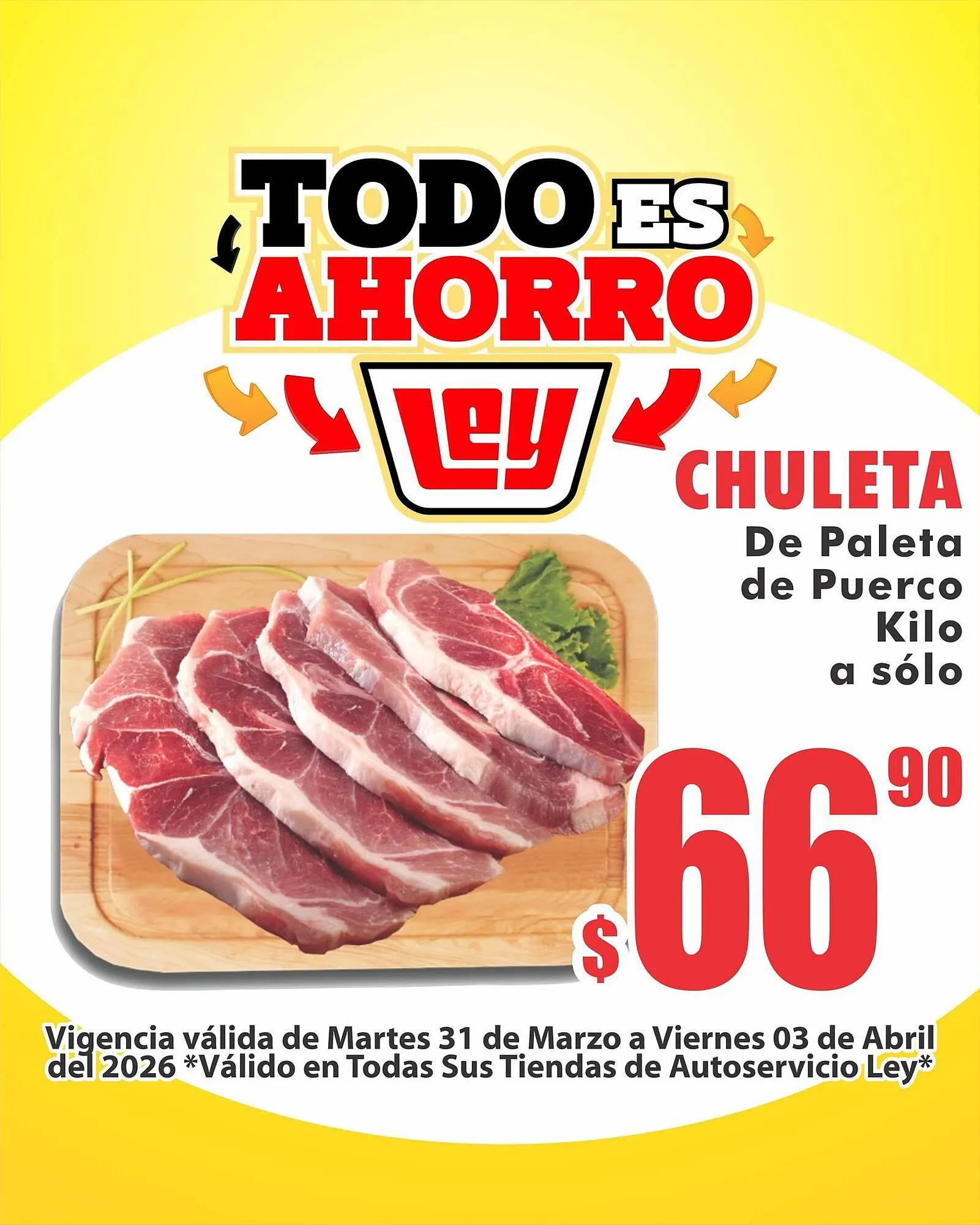 Catálogo de Folleto Casa Ley 31 de marzo al 3 de abril 2026 - Pagina 1