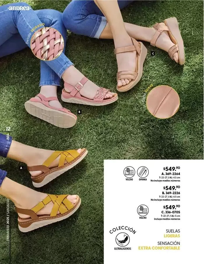 Catálogo de ANDREA | CALZADO CONFORT 26 de enero al 24 de mayo 2025 - Pagina 12