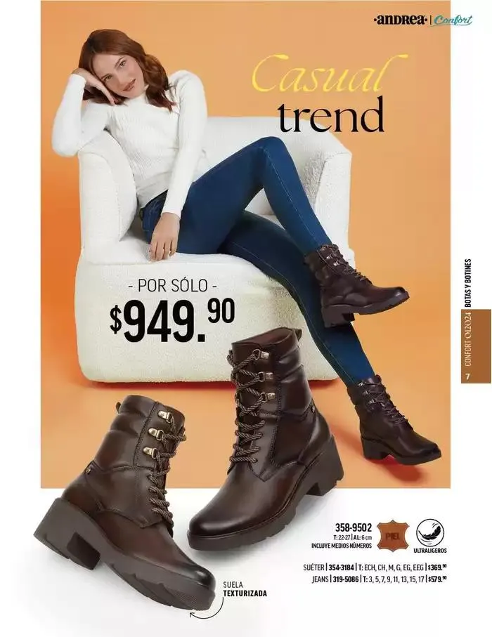Catálogo de ANDREA - CALZADO CONFORT 26 de agosto al 25 de enero 2025 - Pagina 69