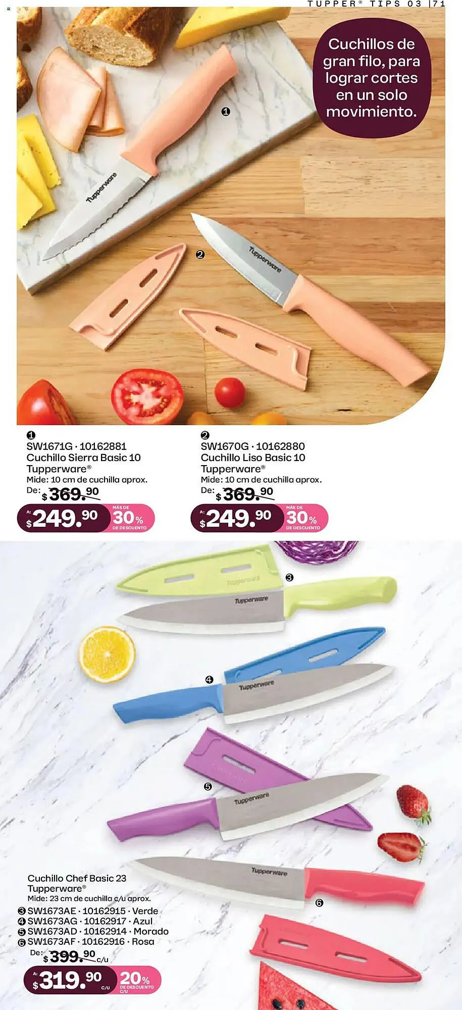 Catálogo de Catálogo Tupperware 24 de febrero al 23 de marzo 2025 - Pagina 71