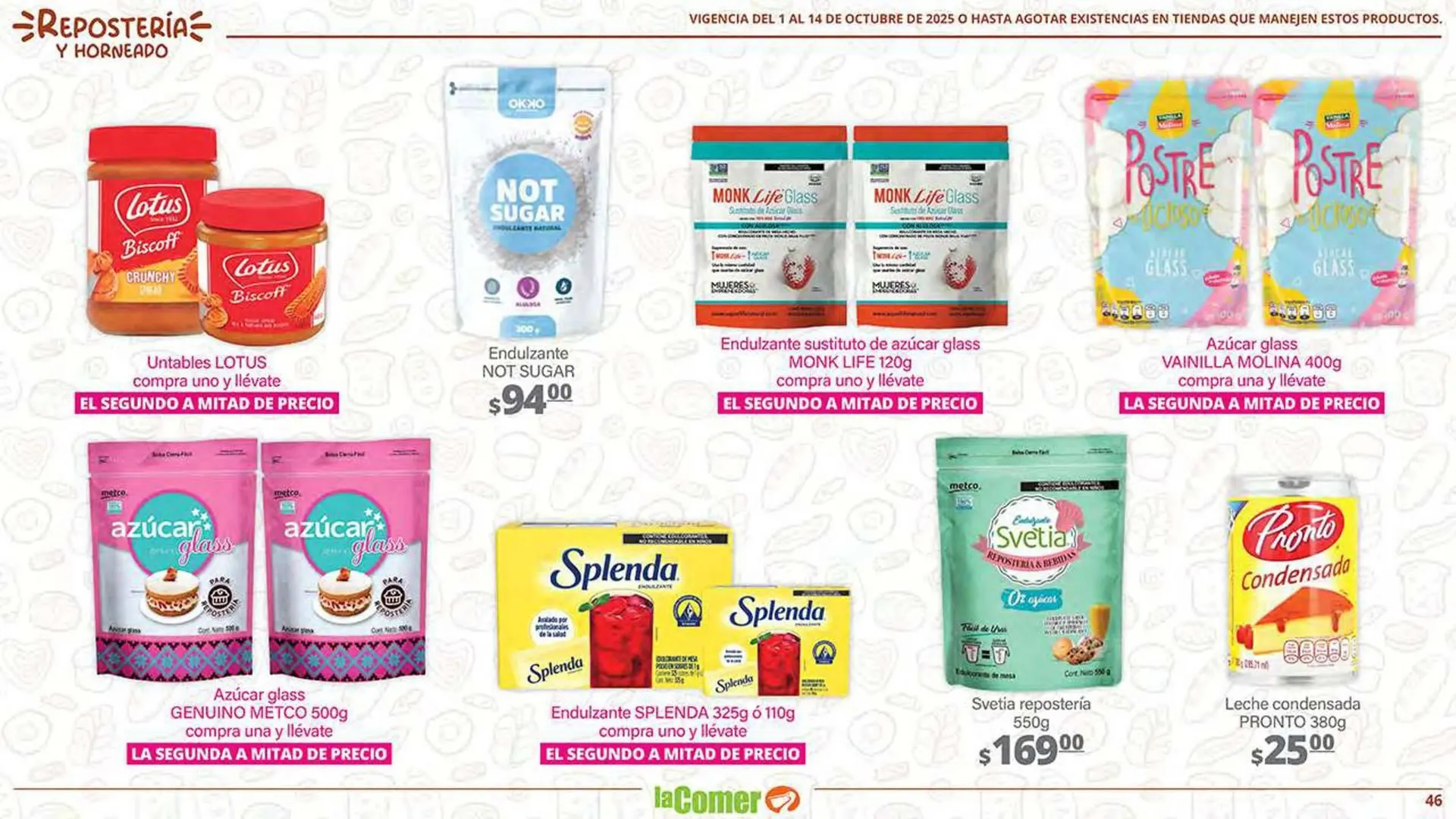 Catálogo de Folleto La Comer 1 de octubre al 14 de octubre 2025 - Pagina 46