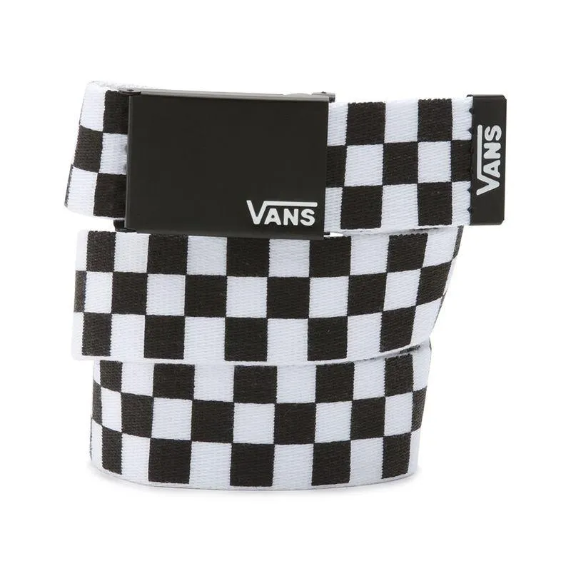 Cinturones Long Depster Web Belt Negro/ Blanco WHU0